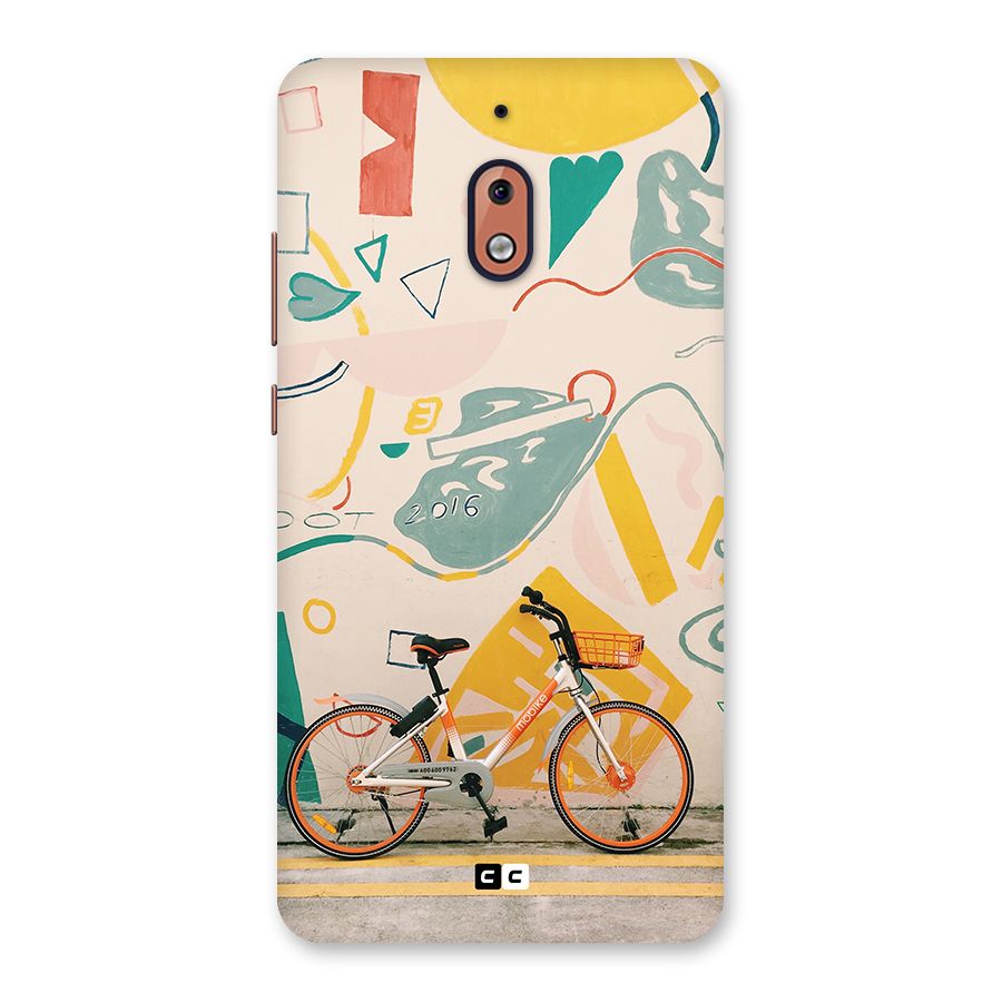 Street Art Bicycle Back Case for Nokia 2.1