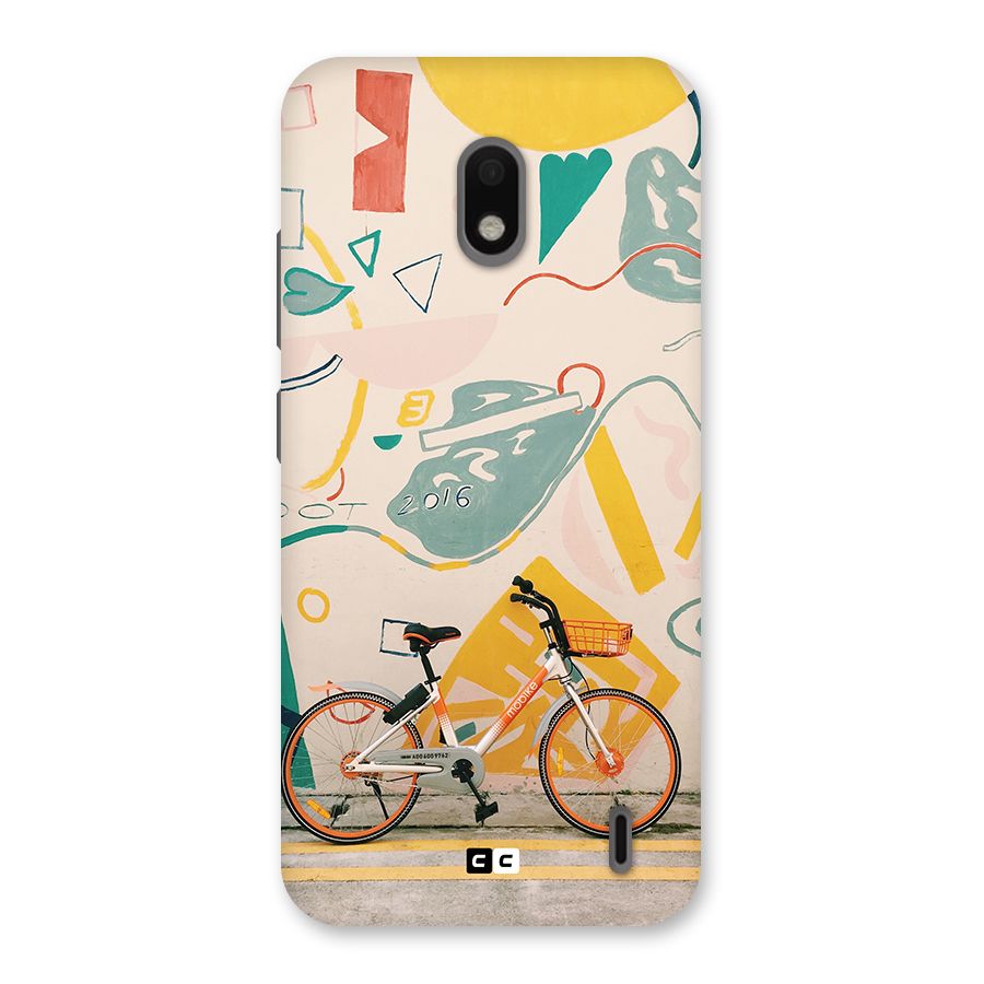 Street Art Bicycle Back Case for Nokia 2.2