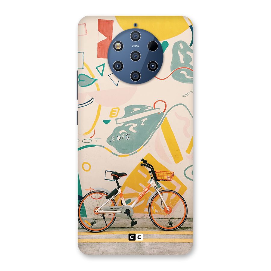 Street Art Bicycle Back Case for Nokia 9 PureView
