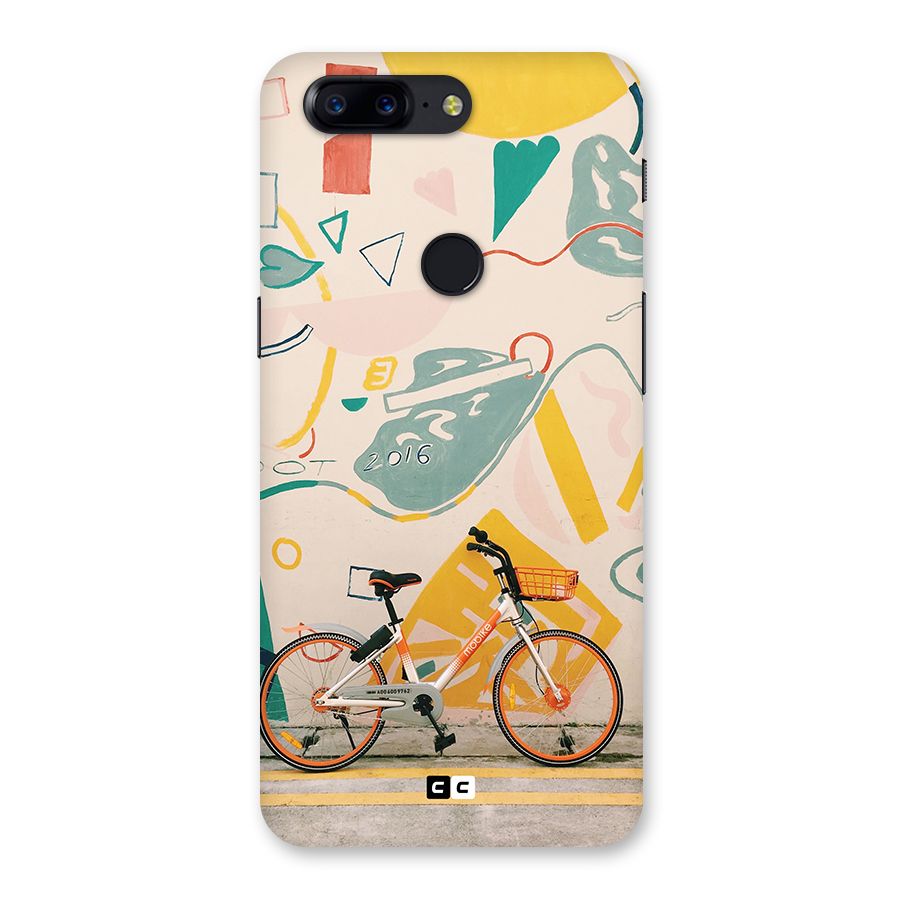 Street Art Bicycle Back Case for OnePlus 5T