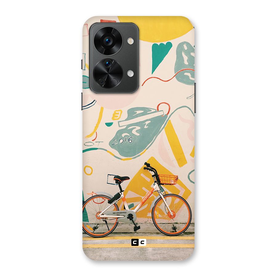 Street Art Bicycle Back Case for OnePlus Nord 2T