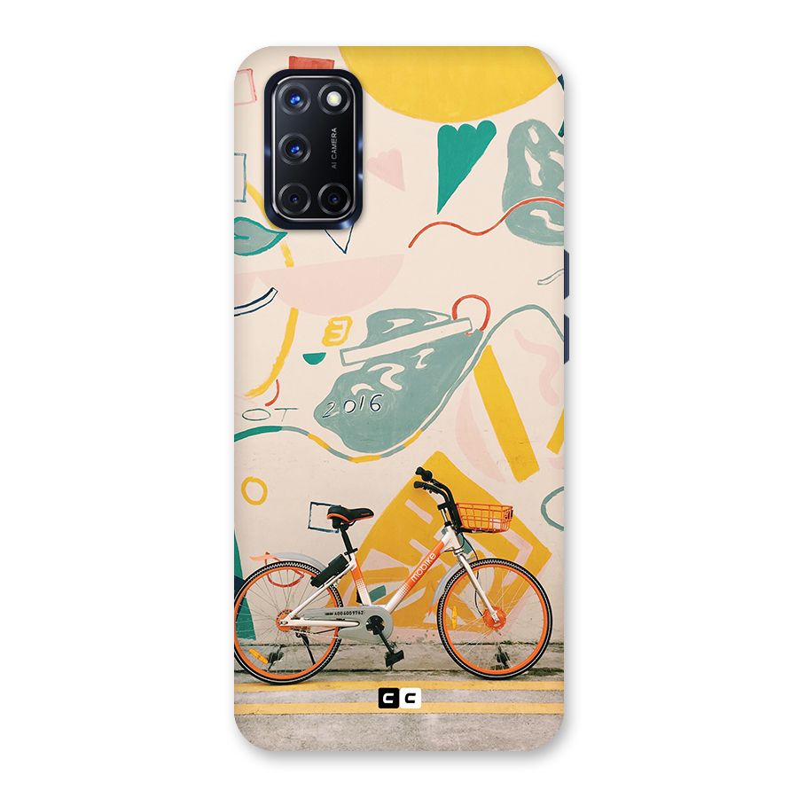 Street Art Bicycle Back Case for Oppo A52
