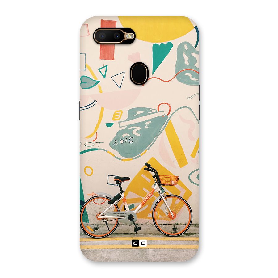Street Art Bicycle Back Case for Oppo A5s
