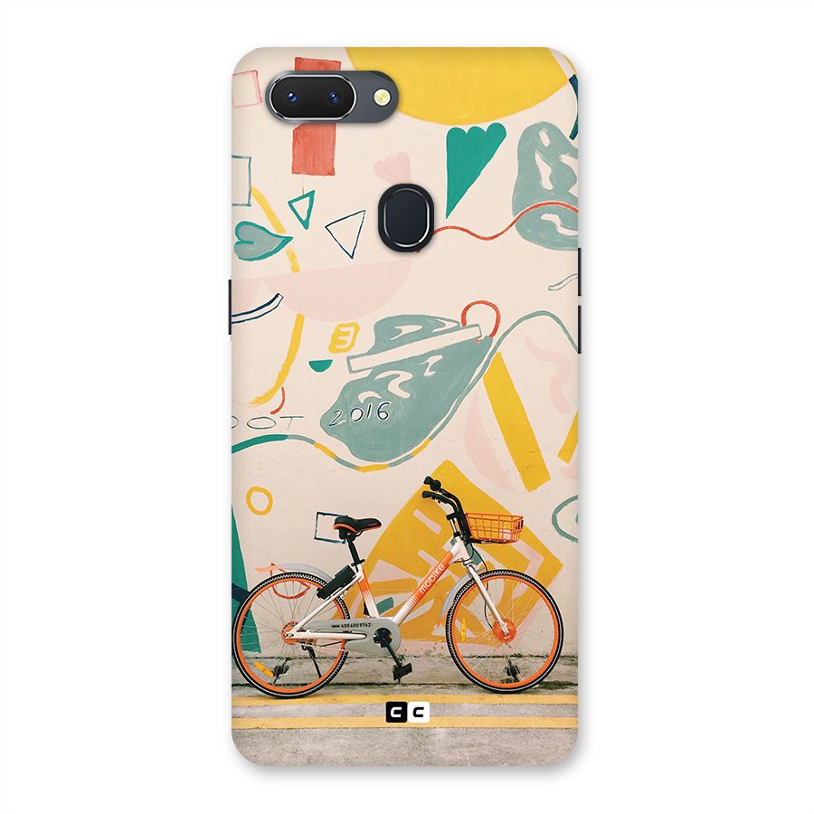 Street Art Bicycle Back Case for Realme 2