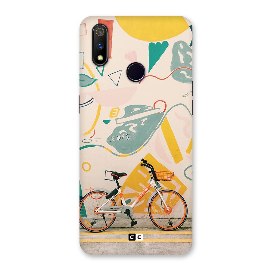 Street Art Bicycle Back Case for Realme 3 Pro