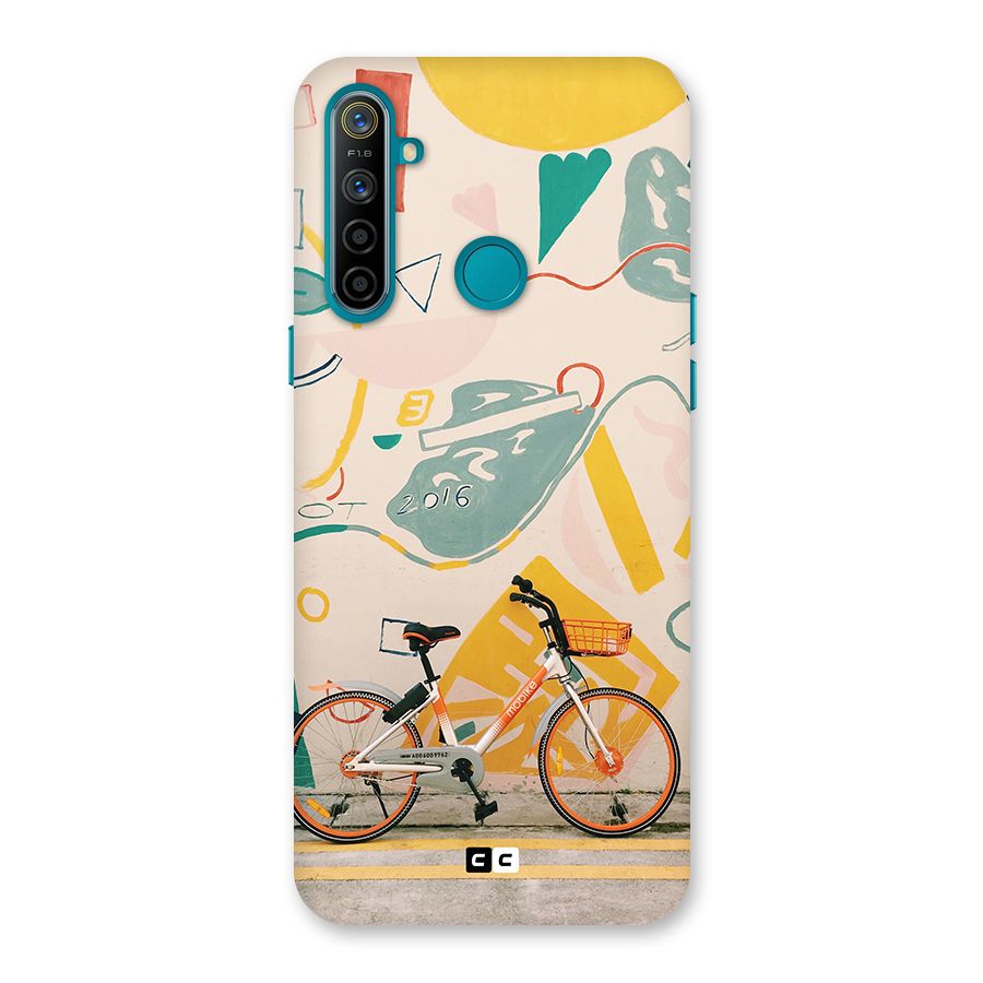 Street Art Bicycle Back Case for Realme 5i
