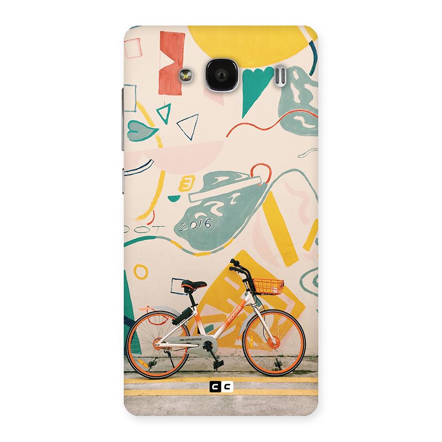 Street Art Bicycle Back Case for Redmi 2