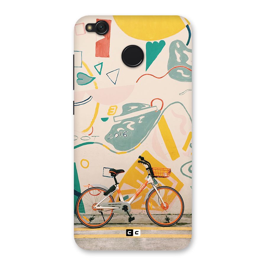 Street Art Bicycle Back Case for Redmi 4