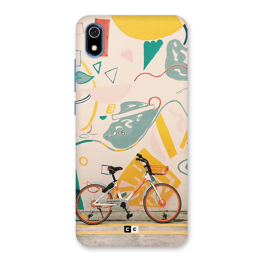 Street Art Bicycle Back Case for Redmi 7A