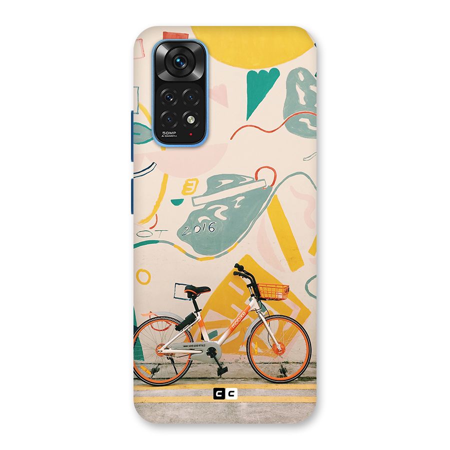 Street Art Bicycle Back Case for Redmi Note 11S