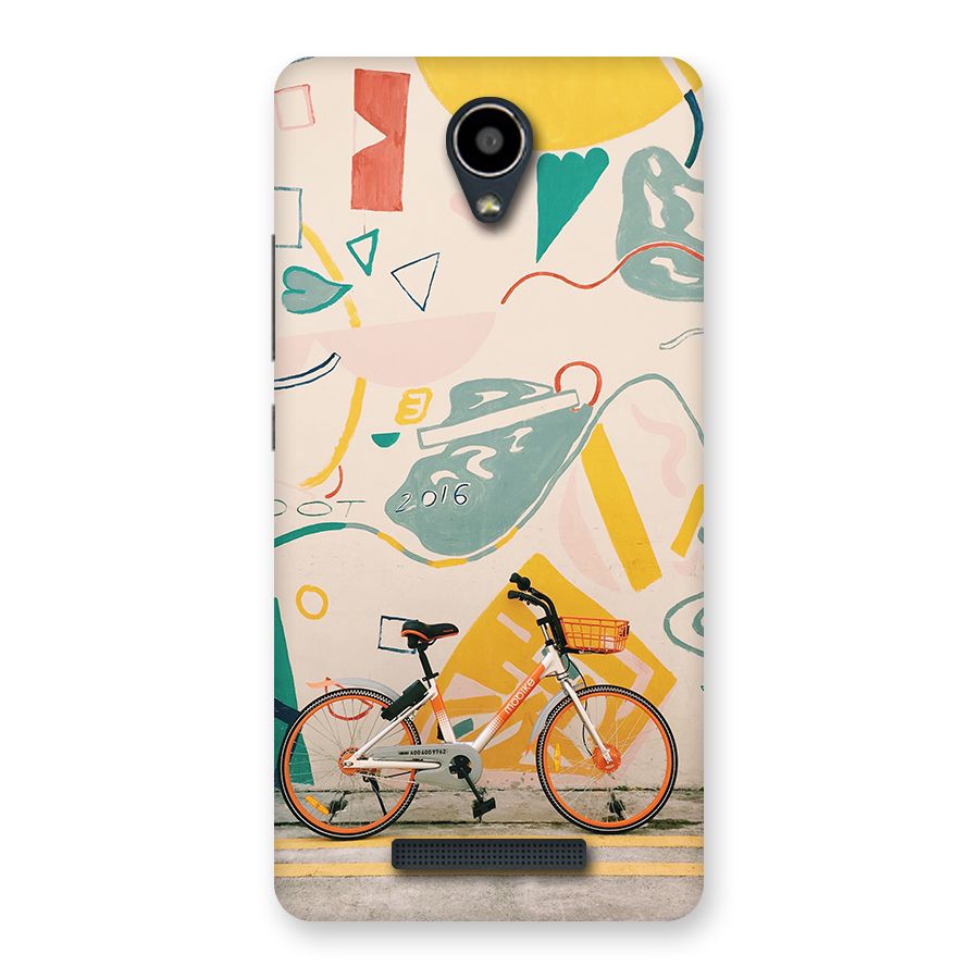 Street Art Bicycle Back Case for Redmi Note 2