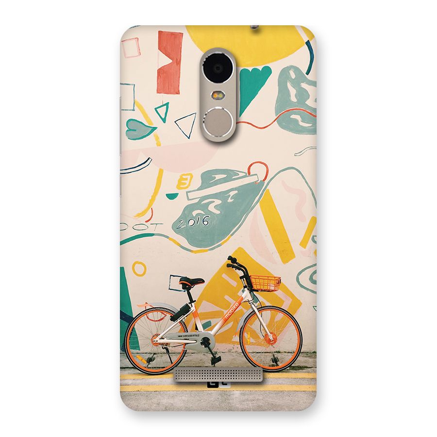 Street Art Bicycle Back Case for Redmi Note 3