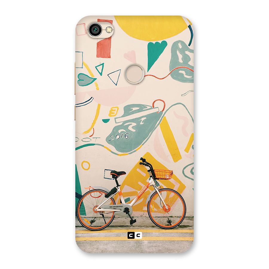 Street Art Bicycle Back Case for Redmi Y1 2017