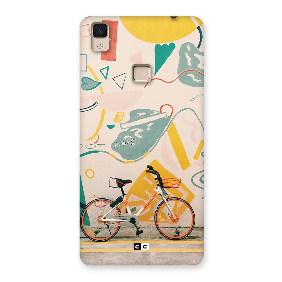 Street Art Bicycle Back Case for V3 Max