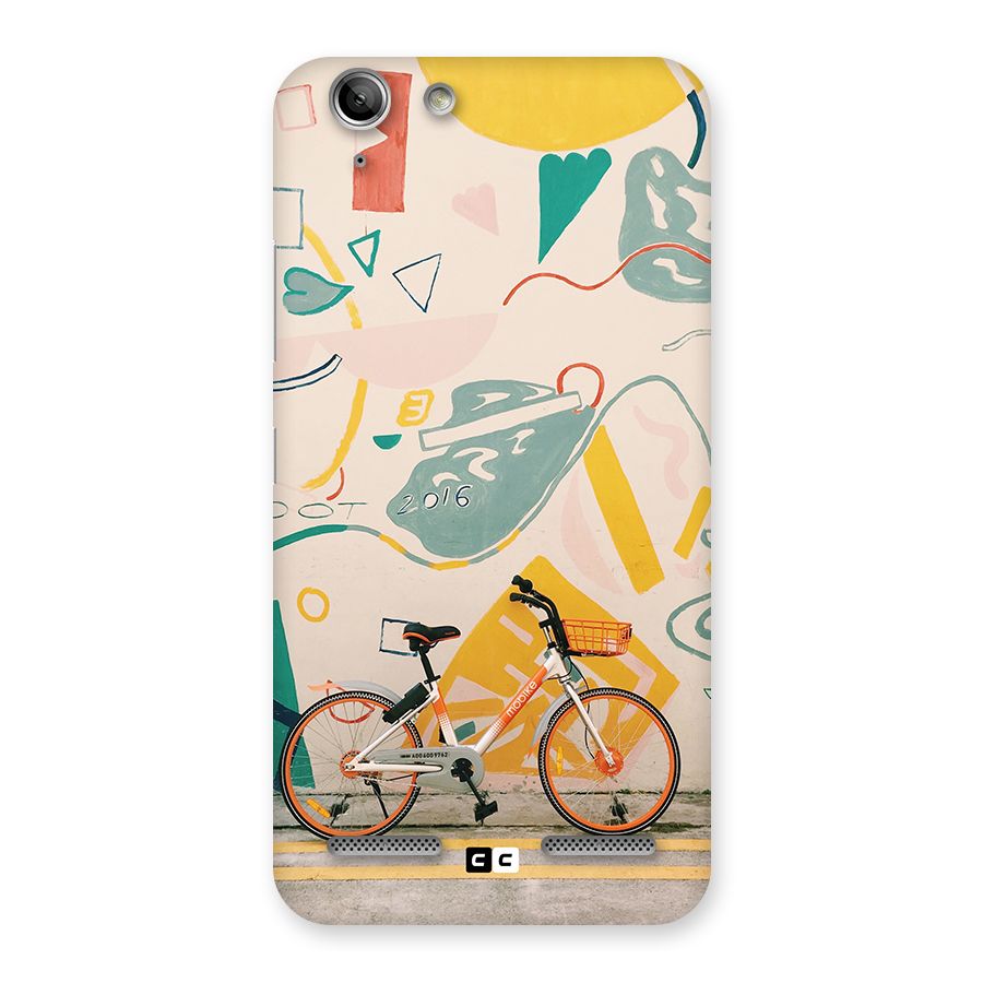Street Art Bicycle Back Case for Vibe K5