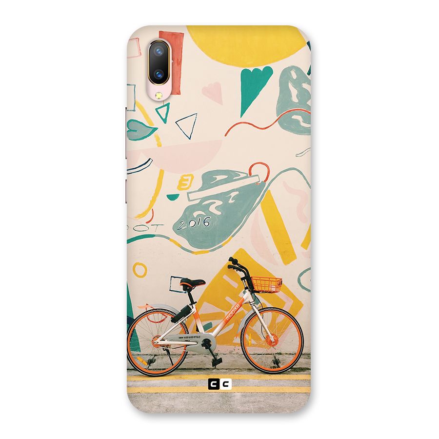 Street Art Bicycle Back Case for Vivo V11 Pro