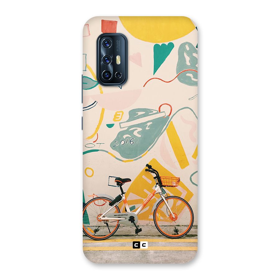 Street Art Bicycle Back Case for Vivo V17