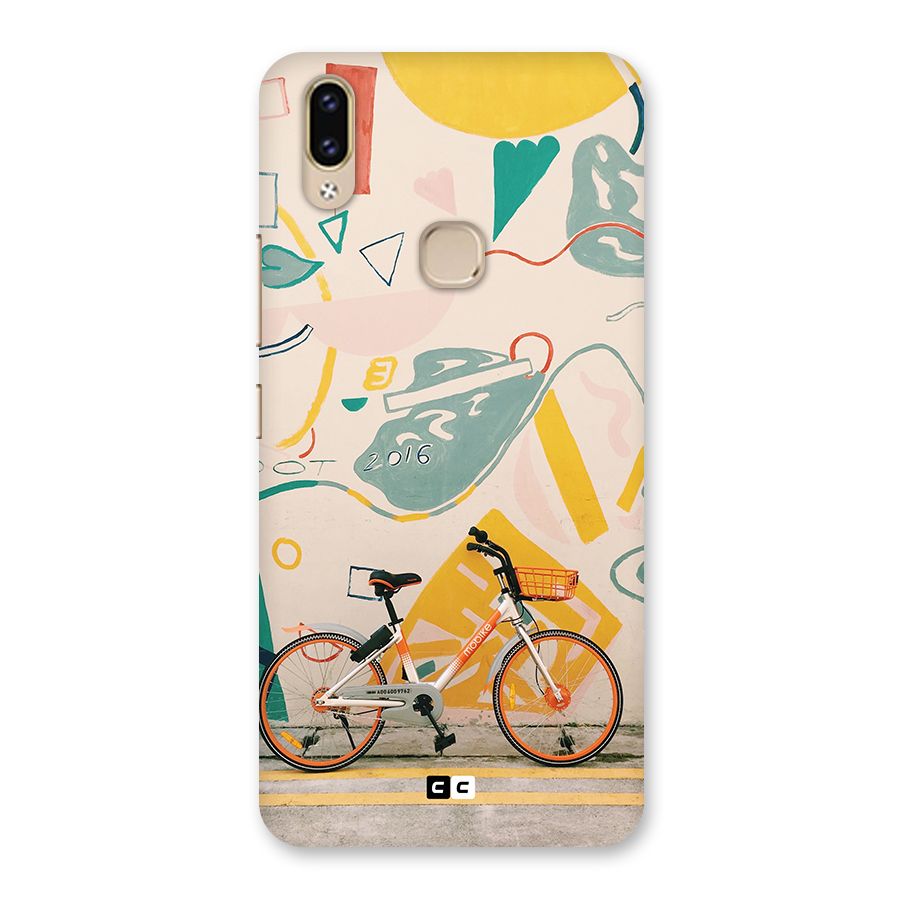 Street Art Bicycle Back Case for Vivo V9 Youth