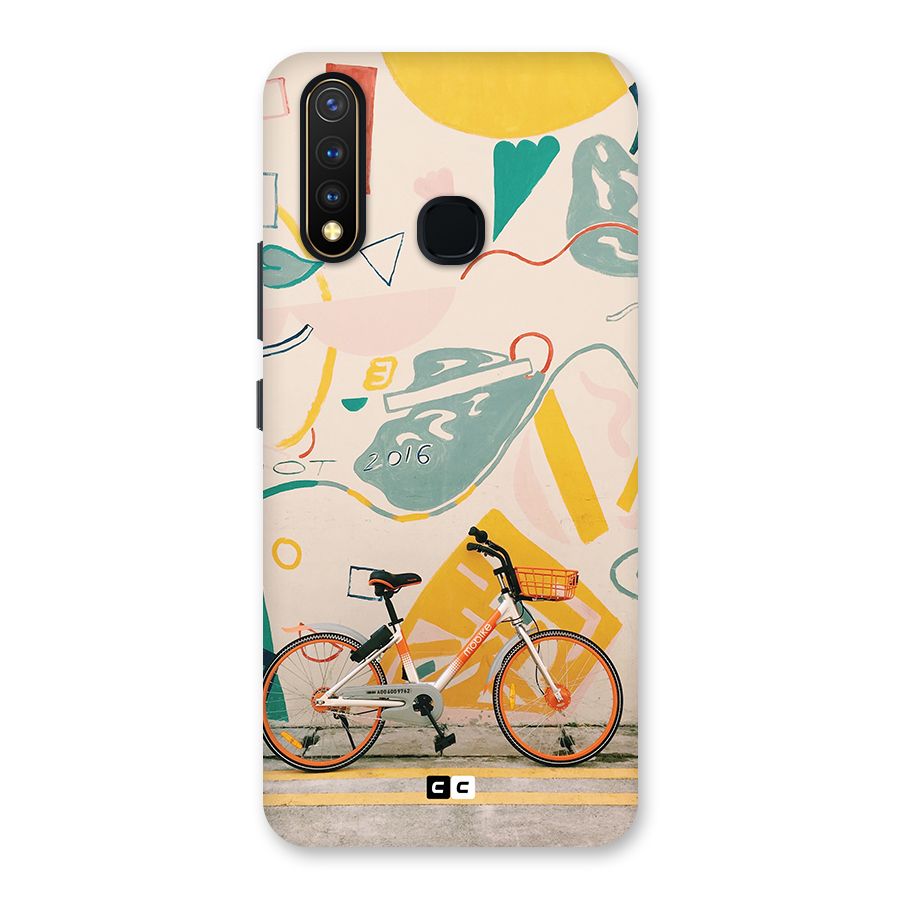 Street Art Bicycle Back Case for Vivo Y19