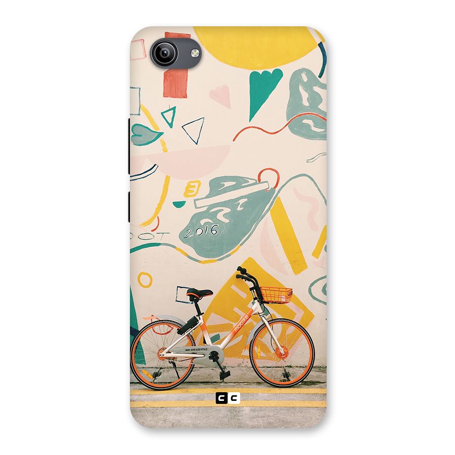 Street Art Bicycle Back Case for Vivo Y81i