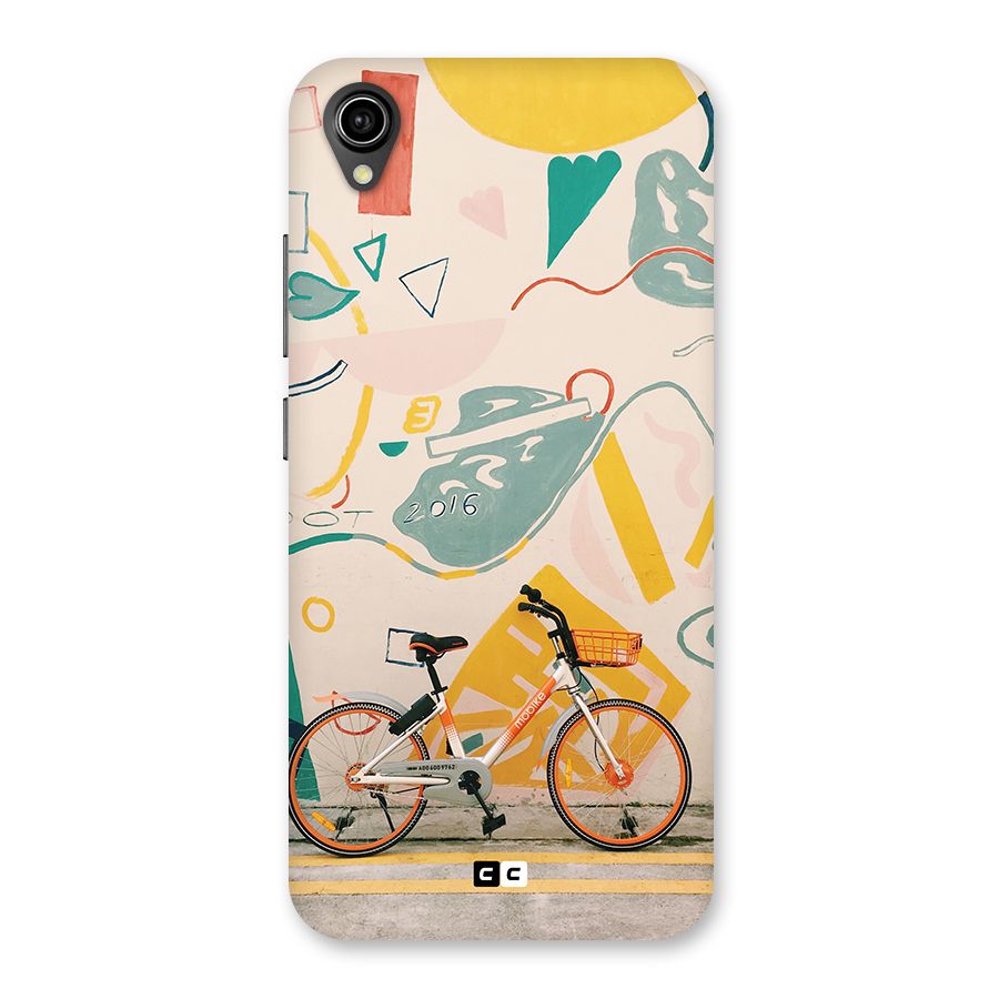 Street Art Bicycle Back Case for Vivo Y90