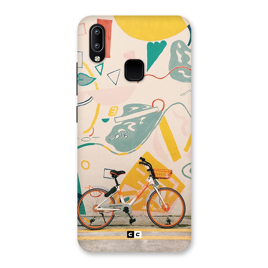 Street Art Bicycle Back Case for Vivo Y93