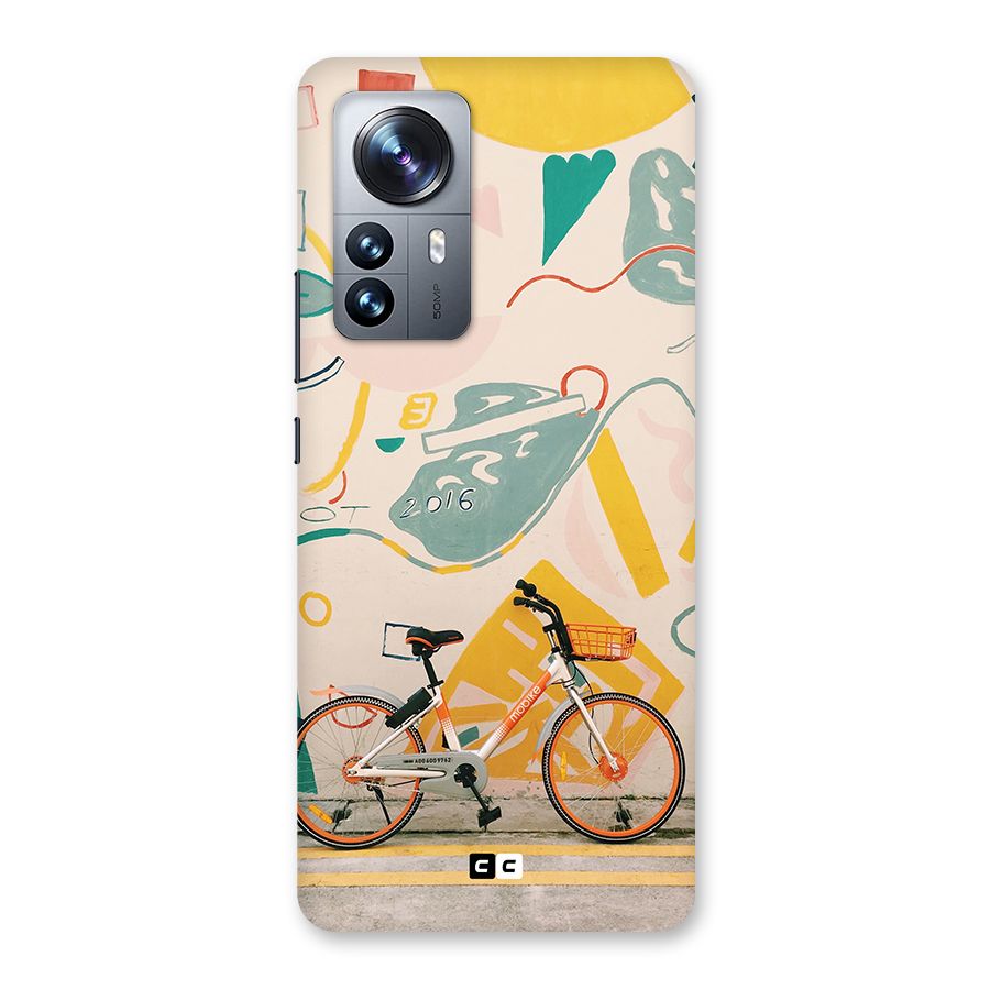 Street Art Bicycle Back Case for Xiaomi 12 Pro