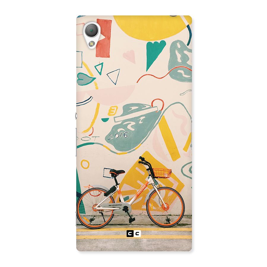 Street Art Bicycle Back Case for Xperia Z3
