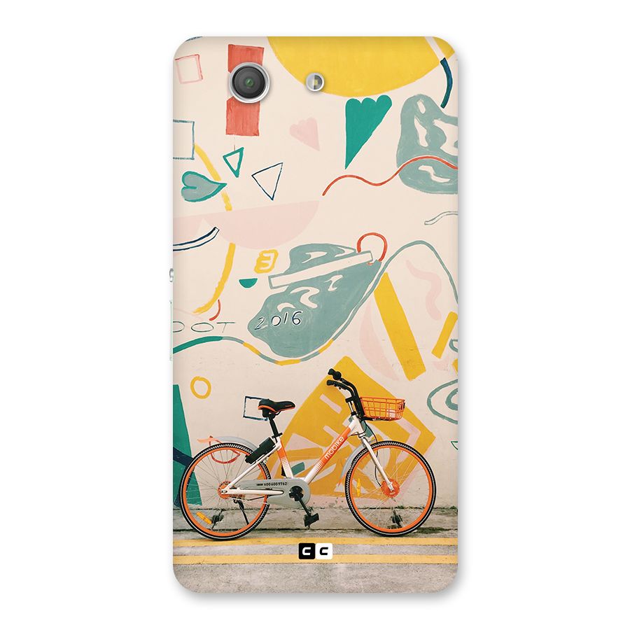 Street Art Bicycle Back Case for Xperia Z3 Compact