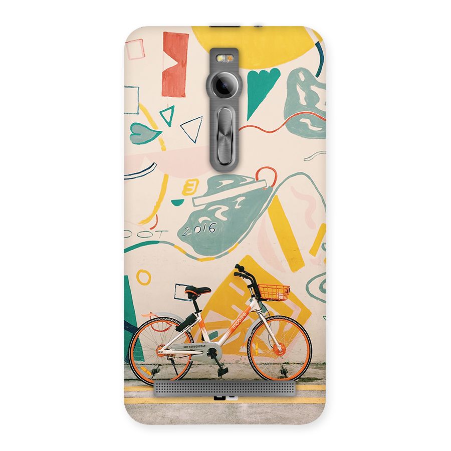 Street Art Bicycle Back Case for Zenfone 2