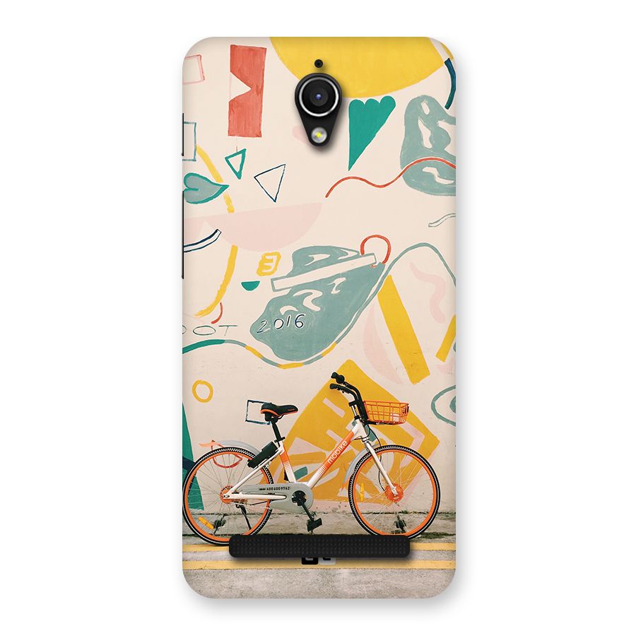 Street Art Bicycle Back Case for Zenfone Go