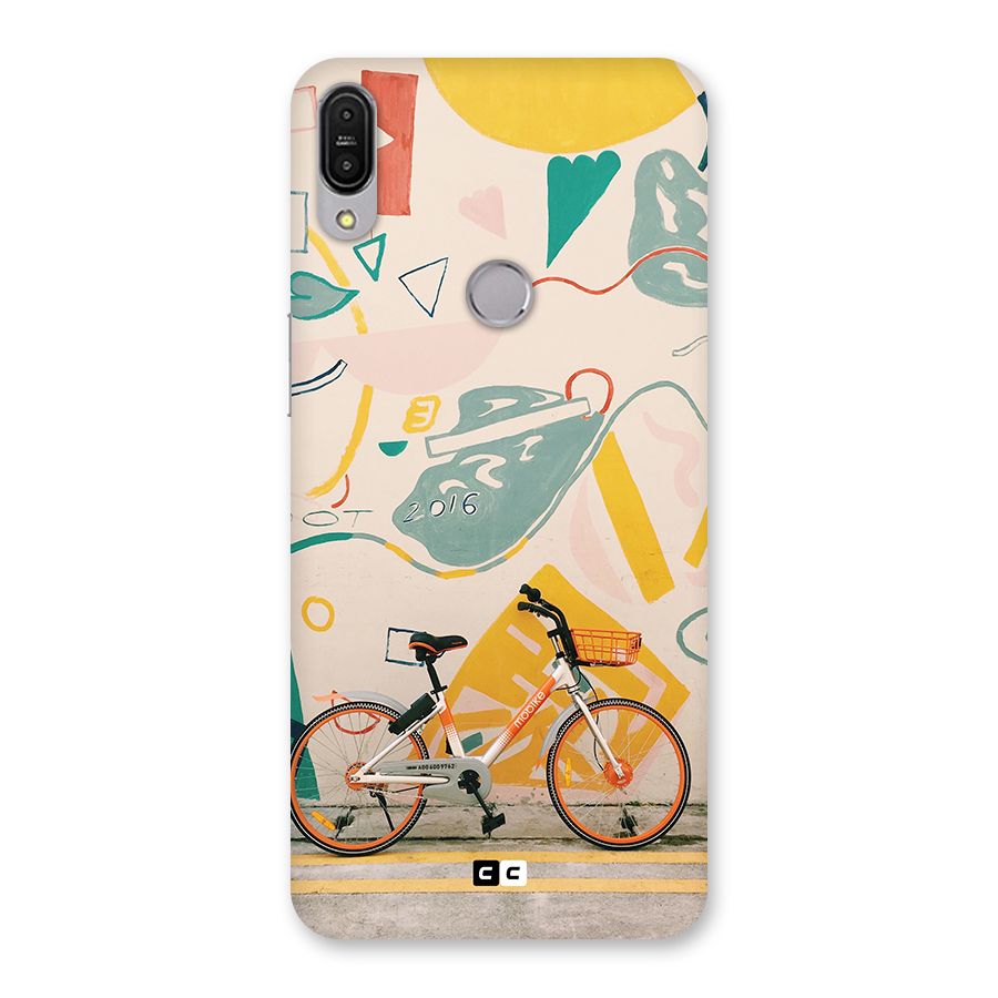 Street Art Bicycle Back Case for Zenfone Max Pro M1