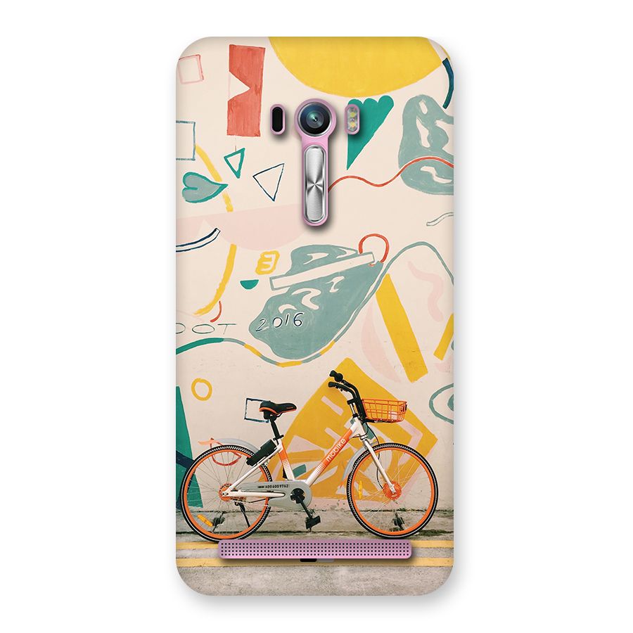 Street Art Bicycle Back Case for Zenfone Selfie