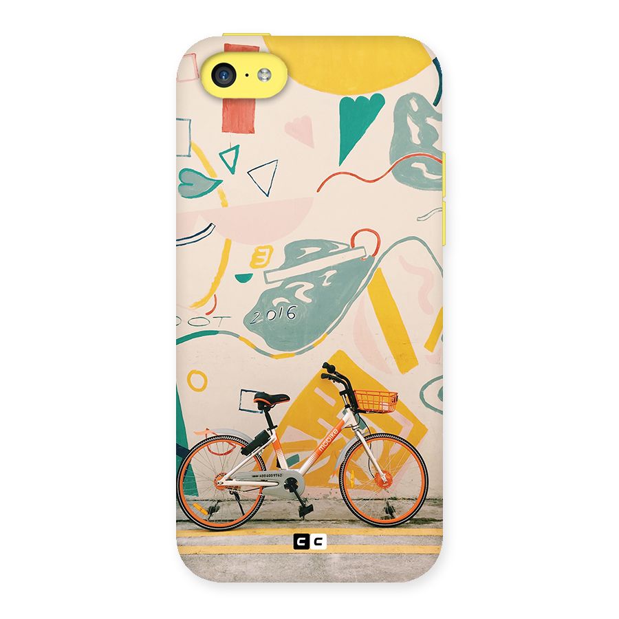 Street Art Bicycle Back Case for iPhone 5C