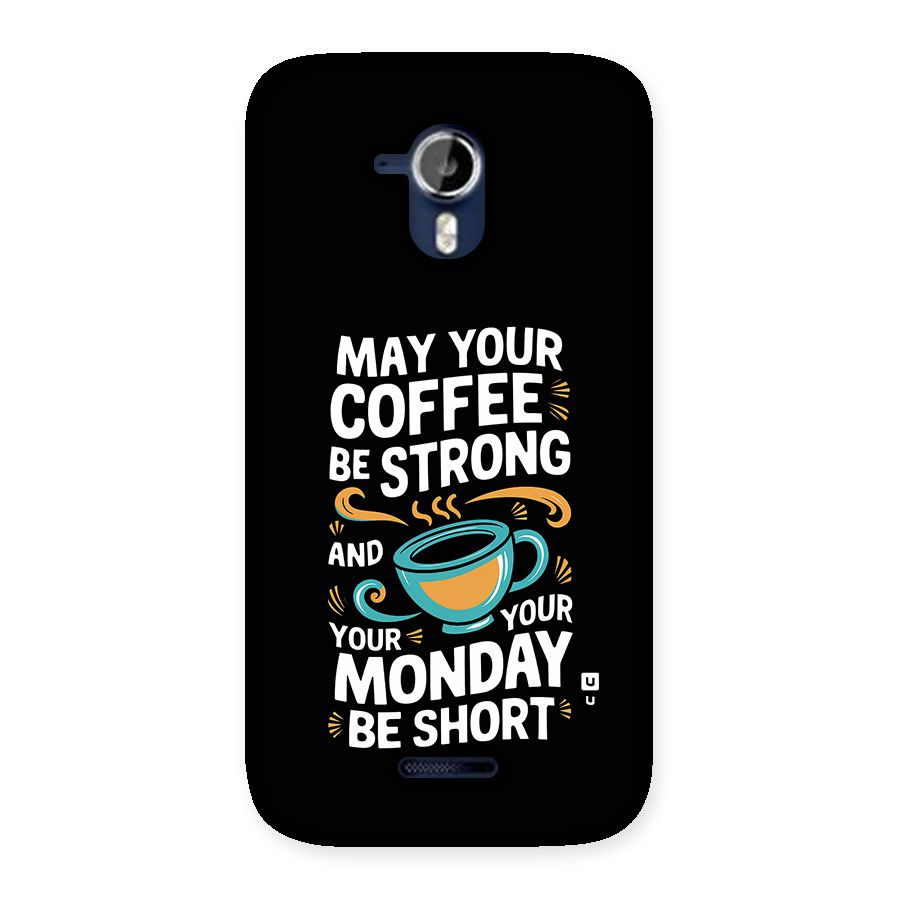 Strong Coffee Back Case for Canvas Magnus A117