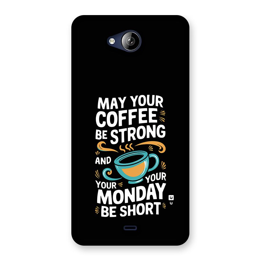 Strong Coffee Back Case for Canvas Play Q355