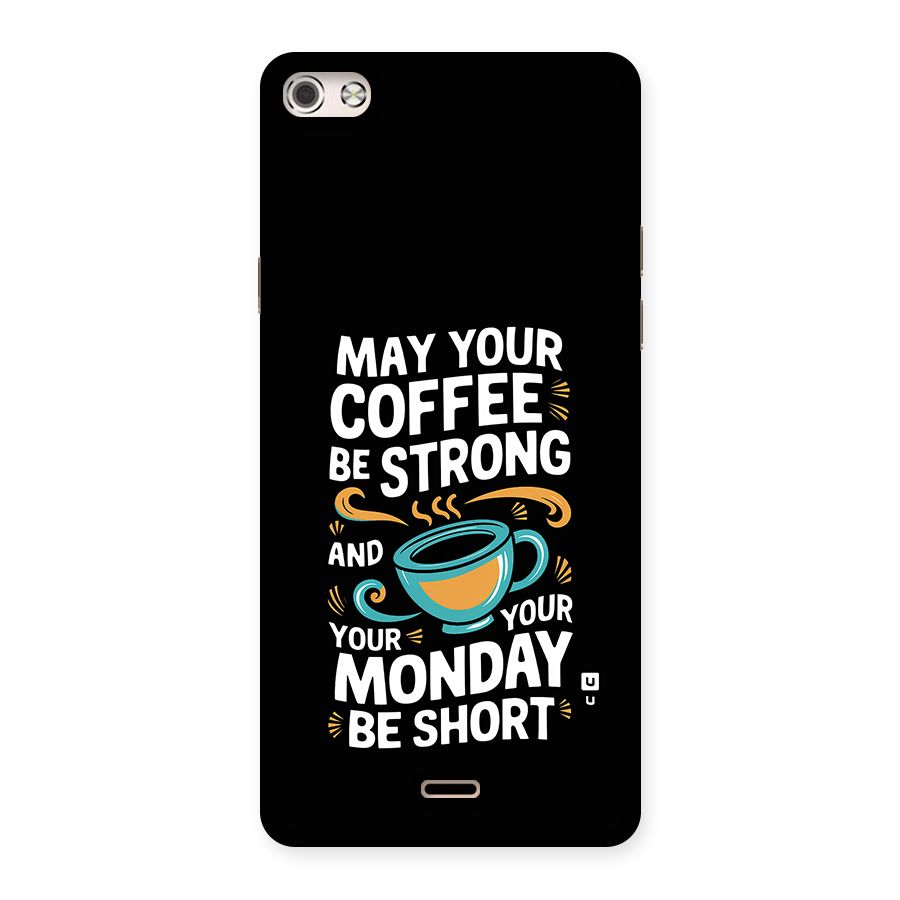 Strong Coffee Back Case for Canvas Silver 5