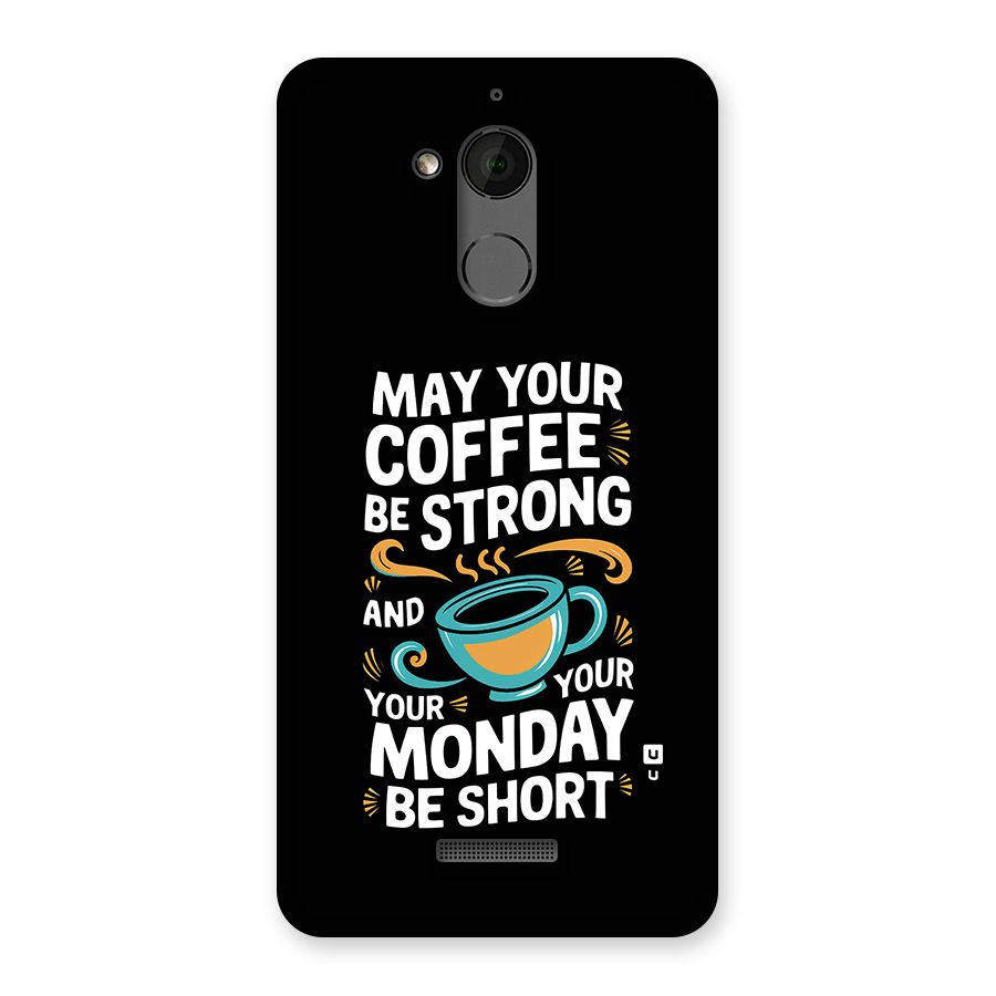 Strong Coffee Back Case for Coolpad Note 5