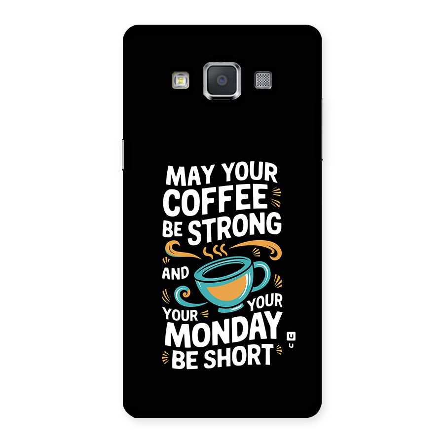Strong Coffee Back Case for Galaxy Grand Max
