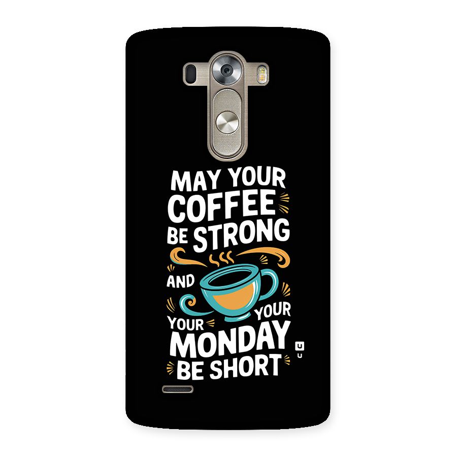 Strong Coffee Back Case for LG G3