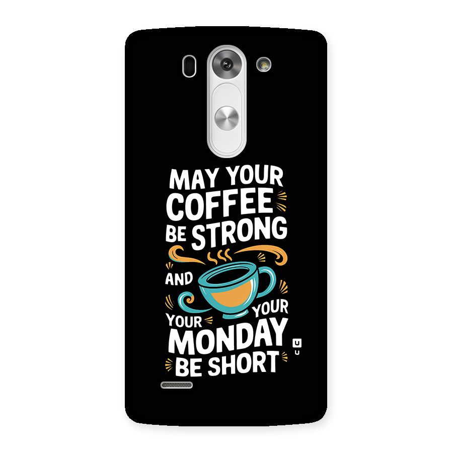 Strong Coffee Back Case for LG G3 Mini