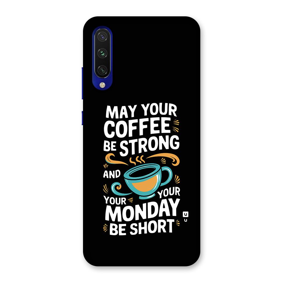 Strong Coffee Back Case for Mi A3