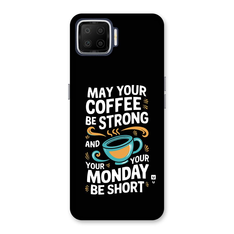 Strong Coffee Back Case for Oppo F17