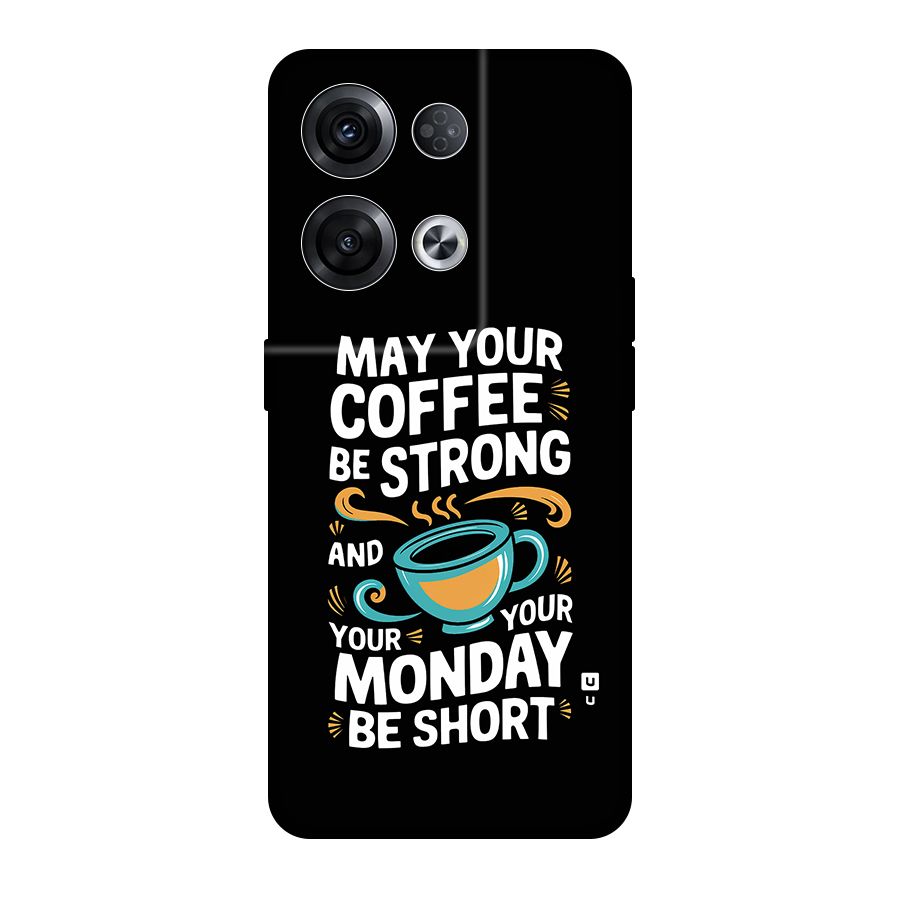 Strong Coffee Back Case for Oppo Reno8 Pro 5G
