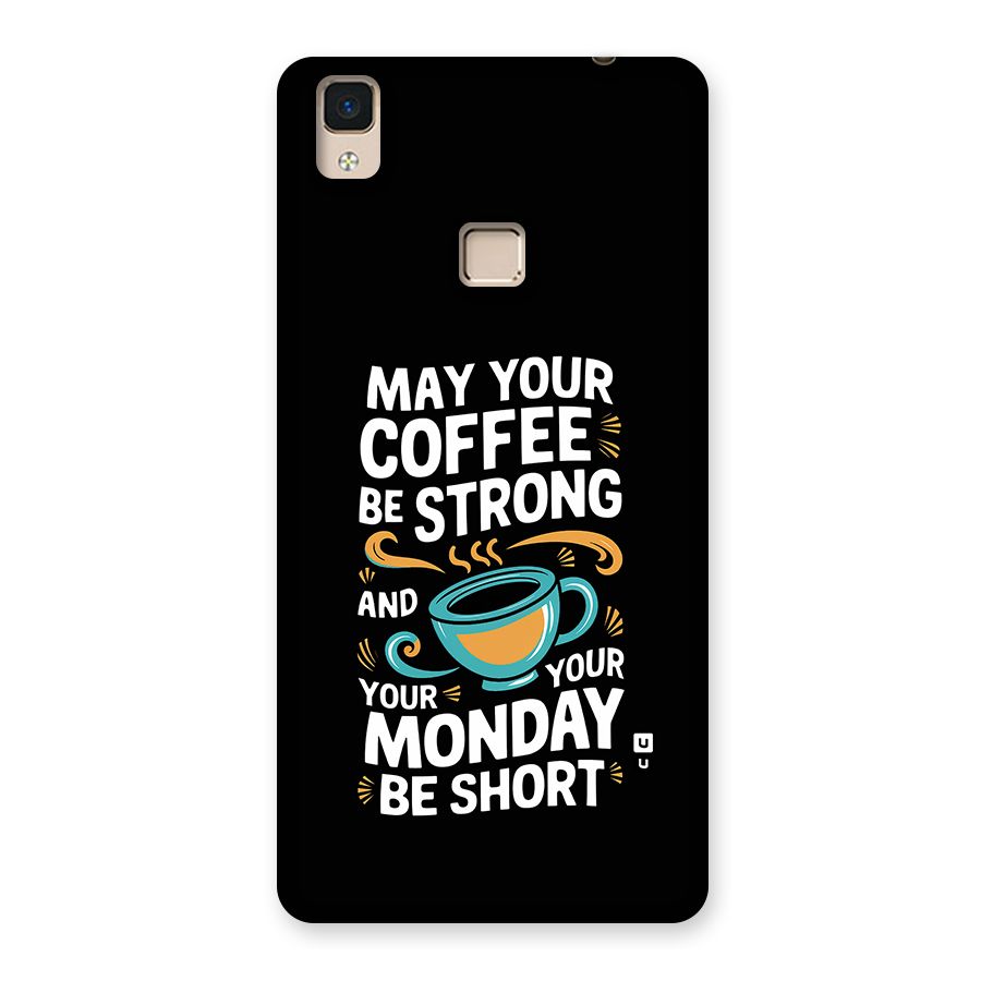 Strong Coffee Back Case for V3 Max