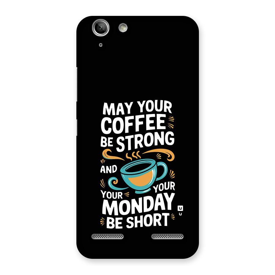 Strong Coffee Back Case for Vibe K5