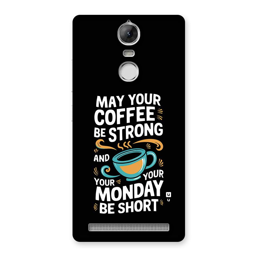 Strong Coffee Back Case for Vibe K5 Note