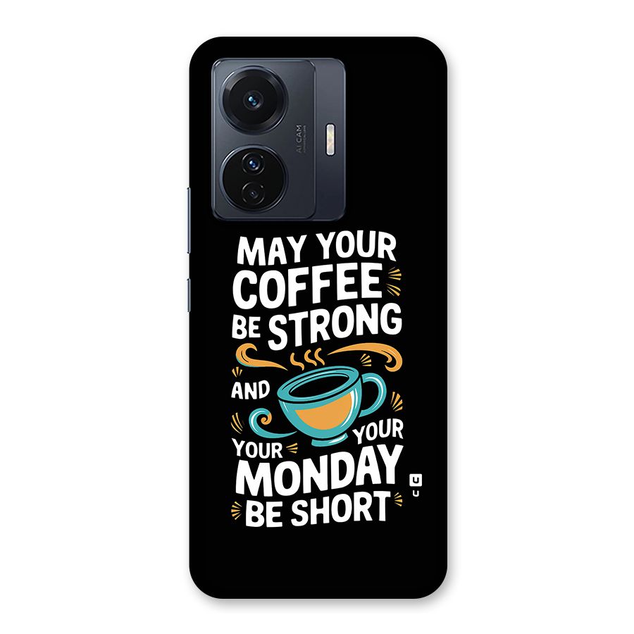 Strong Coffee Back Case for Vivo T1 Pro