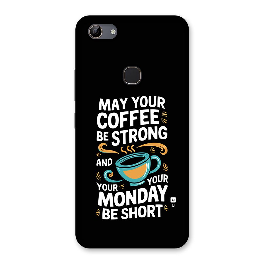 Strong Coffee Back Case for Vivo Y81