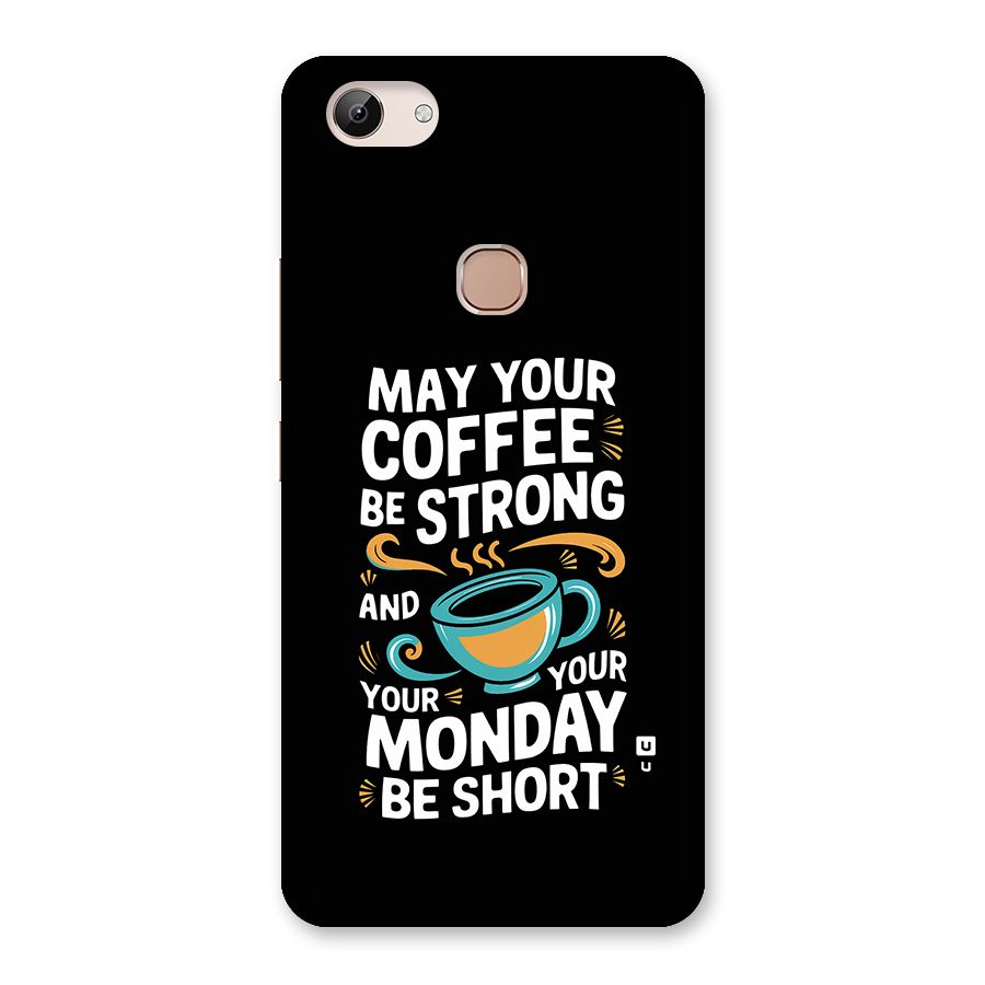 Strong Coffee Back Case for Vivo Y83